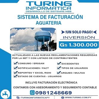 Sistema para aguaterías
