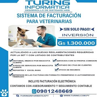 Sistema para veterinarias